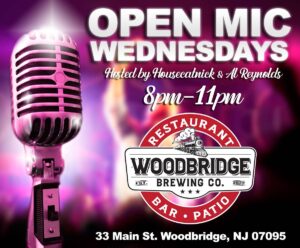 Open Mic Wednesdays promotional graphic